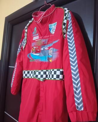 costume carnevale the cars disney nuovo