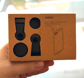 Obbiettivo per smartphone univ grandangolo macro