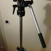 MANFROTTO TREPPIEDE CON TESTA VIDEO  PERFETTI
