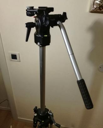 MANFROTTO TREPPIEDE CON TESTA VIDEO  PERFETTI