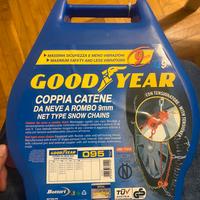 Goodyear - Coppia catene da neve a rombo 9 mm