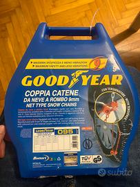 Goodyear - Coppia catene da neve a rombo 9 mm