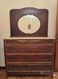 Comó con alzatina a specchio