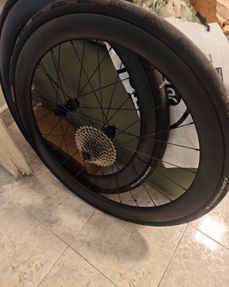 Ruote carbonio super leggere (No brand)