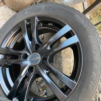 4 cerchi in lega MAK con 4 gomme PIRELLI WINTER