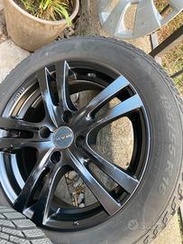 4 cerchi in lega MAK con 4 gomme PIRELLI WINTER