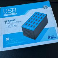 Base di ricarica USB a 20 porte