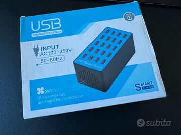 Base di ricarica USB a 20 porte