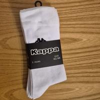 3 calzini Kappa (size 42-44) bianchi nuovi cotone