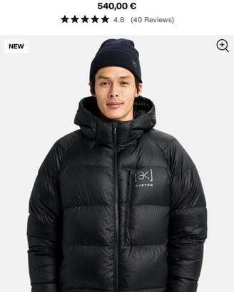 Piumino burton ak expedition taglia S