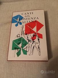 libro nuovo "canti della resistenza italiana "