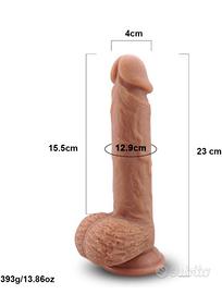 Dildo Realistico in Silicone con Ventosa