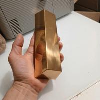 Lingotto color oro  5/6 kg per esposizioni