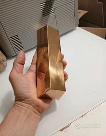 Lingotto color oro  5/6 kg per esposizioni