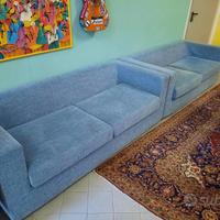 Coppia divani blu