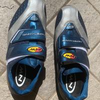Scarpe Northwave 42 con ganci pedale
