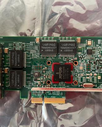 Scheda Lan PCIe x4 -  Gigabit - Broadcom BCM5719