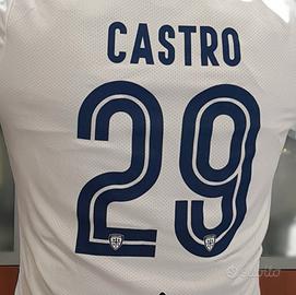 Maglia Cagliari Calcio originale Castro tg. L