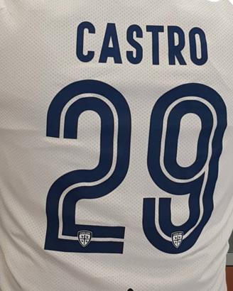 Maglia Cagliari Calcio originale Castro tg. L