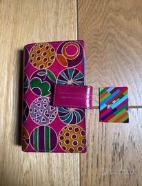 Portafoglio pelle etnica come nuovo mutitasche