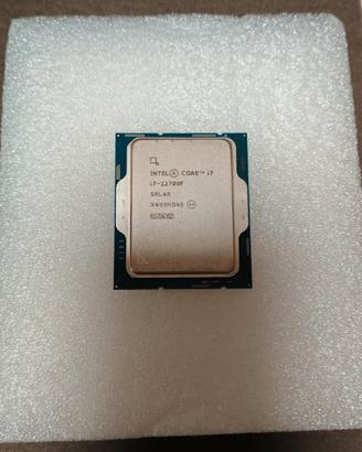 Processore Intel Core I7 12700 F