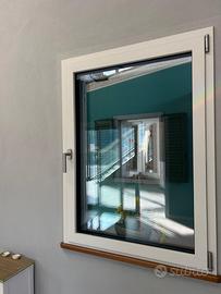 Finestra 1 anta alluminio bicolore
