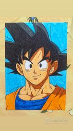 Disegno Goku Dragon Ball realistico/anime ?