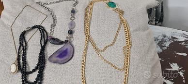 Set quattro collane vintage