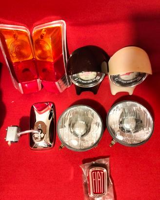materiale auto d'epoca fiat 