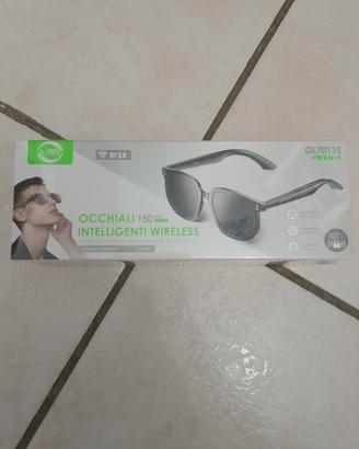 occhiali intelligenti wireless nuovi confezionati
