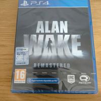 Alan wake remastered PS4 NUOVO