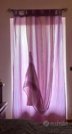 Doppio tendone con bastone in ferro battuto