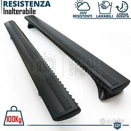 ACE-2 Barre Tetto In Alluminio Per BMW X6 (F16) 2015-2025 – Portapacchi Nero, Carico Max 75kg, Antifurto, Prodotto In Turchia