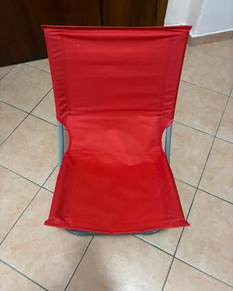 Sedia da esterno pieghevole
