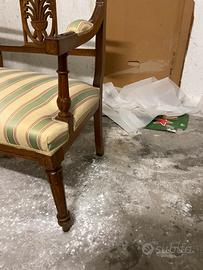 Divanetto restaurato primi 900