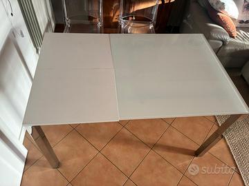 Tavolo 80x80 allungabile