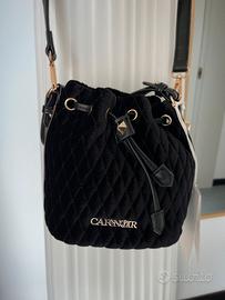 Borsa velluto nera Cafènoir