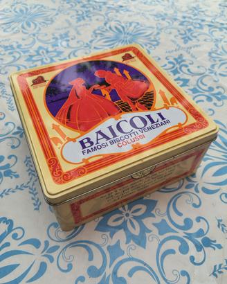 Barattolo di latta "biscotti Baicoli"
