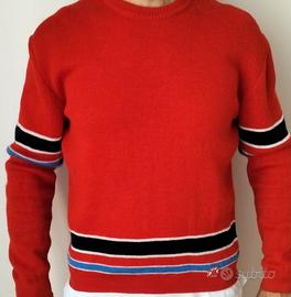maglione sci  vintage "il fiore degli sportivi"