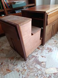 Cubo arredo  con scala interna