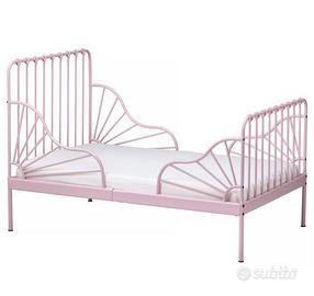 Letto Rosa Bambina Ikea Minnen