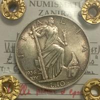 10 Lire Impero del 1936, Fdc