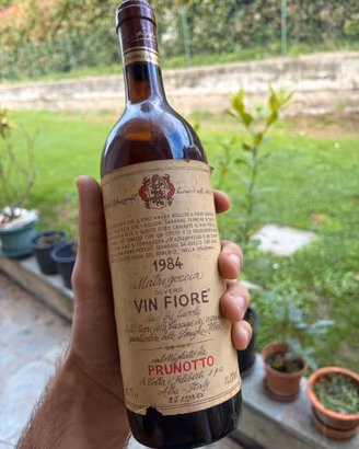 Prunotto Matregoccia Vin Fiore 1984