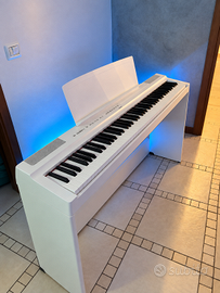 Pianoforte digitale Yamaha P-125 bianco