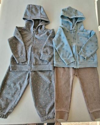 Due set di abbigliamento per bambini 