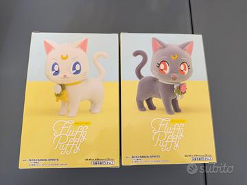 Sailor Moon Fluffy Puffy Dress Up Luna & Artemis