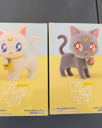 Sailor Moon Fluffy Puffy Dress Up Luna & Artemis