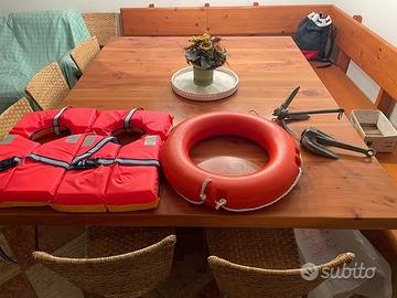 Dotazioni da barca/natante - salvagente + ancore