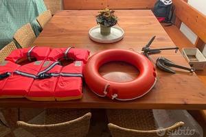 Dotazioni da barca/natante - salvagente + ancore