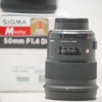 SIGMA 50mm f1.4 ART NIKON 